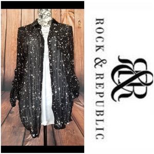 EUC Rock & Republic Blouse